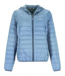 Damska kurtka z kapturem Pro-X Elements Fritzi. Niebieskie kurtki PRO-X ELEMENTS, bez wzorów, z poliesteru, z kapturem. Za 340.50 zł.