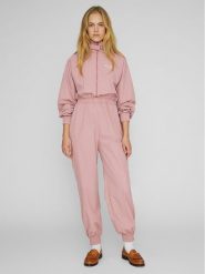 ROTATE Kombinezon Cliera RT495 Różowy Slim Fit. Czerwone sukienki ROTATE, m, bez wzorów, z syntetyku, bez kołnierzyka, bez ramiączek. Za 1,439.00 zł.