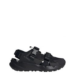 Sandały TERREX Hydroterra. Czarne sandały adidas, bez wzorów, bez obcasa, bez zapięcia. W wyprzedaży za 363.50 zł.