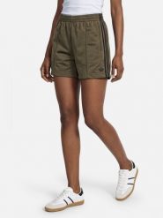 Adidas Originals szorty dresowe Kobiety zielony, M. Zielone szorty sportowe adidas Originals, bez wzorów, z dresówki. Za 179.95 zł.