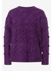 More & More Sweter w kolorze fioletowym rozmiar: 42. Różowe swetry More & More, s, bez wzorów, z materiału, bez ramiączek. Za 127.65 zł.
