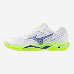 Buty do piłki ręcznej Mizuno Wave Phantom. Buty treningowe Mizuno, bez wzorów, z gumy, bez zapięcia, na fitness i siłownię, mizuno wave. Za 359.99 zł.