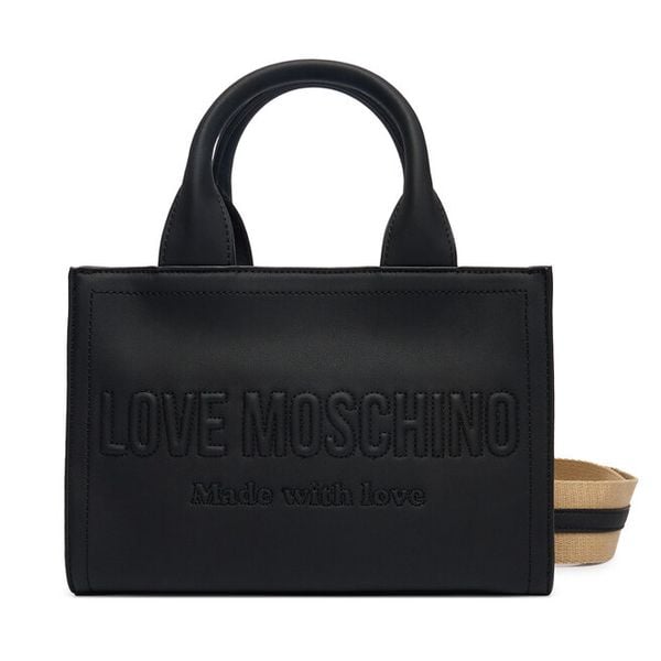 Torebka LOVE MOSCHINO. Czarne torebki klasyczne Love Moschino, bez wzorów, klasyczne, bez dodatków. Za 879.99 zł.