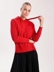 BGN Sweter w kolorze czerwonym rozmiar: 36. Czerwone swetry BGN, bez wzorów, z wełny, bez ramiączek. Za 83.81 zł.