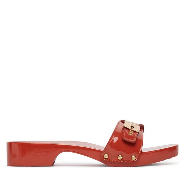 Klapki Scholl. Brązowe klapki Scholl, bez wzorów, bez obcasa, bez zapięcia. Za 759.99 zł.