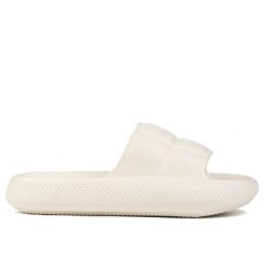 Klapki damskie sportowe Lee MAYA SLIDER WOMEN LOW. Brązowe klapki Lee, bez wzorów, z materiału, sportowe, bez obcasa, bez zapięcia. Za 79.00 zł.