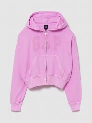 GAP Bluza w kolorze różowym rozmiar: S. Różowe bluzy GAP, s, bez wzorów, bez ramiączek, bez kaptura. Za 199.49 zł.