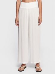 Lauren Ralph Lauren Spodnie dzianinowe 20151090 Biały Regular Fit. Białe spodnie materiałowe Lauren Ralph Lauren, bez wzorów, z dzianiny. Za 339.99 zł.