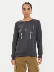 Gap Bluza 540907-00 Szary Relaxed Fit. Szare bluzy GAP, xxs, bez wzorów, z syntetyku, bez kaptura. Za 109.99 zł.