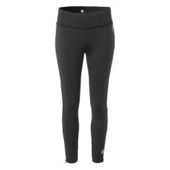 Damskie legginsy IQ Intelligence Quality Tya. Czarne legginsy IQ, bez wzorów, z elastanu, sportowe, krótkie. Za 249.95 zł.
