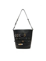 PINKO Torebka Belts Bucket PE 25 PLTT 104366 A26K Czarny. Czarne torebki klasyczne Pinko, bez wzorów, ze skóry, bez dodatków. Za 2,099.00 zł.