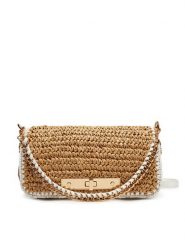 Aldo Torebka Sunbloom 13933760 Beżowy. Brązowe listonoszki Aldo, bez wzorów, z tworzywa sztucznego, bez dodatków. Za 199.99 zł.