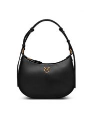 Pinko Torebka Half Moon Mini Fl . PE 24 PLTT 102790 A0F1 Czarny. Czarne torebki klasyczne Pinko, bez wzorów, ze skóry, bez dodatków. Za 1,329.00 zł.