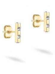 Tamaris Kolczyki-wkrętki ze szkłem rozmiar: onesize. Kolczyki Tamaris, szklane. Za 131.45 zł.