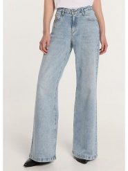 CIMARRON Dżinsy - Flared fit - w kolorze błękitnym rozmiar: W25. Niebieskie jeansy Cimarron, bez wzorów, klasyczne, z podwyższonym stanem. Za 312.58 zł.