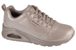 Buty do chodzenia damskie Skechers Uno Galactic Gal. Szare buty treningowe Skechers, bez wzorów, z materiału, bez zapięcia, trekkingowe. Za 444.00 zł.