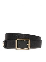 Patrizia Pepe Pasek Damski CW6408/L001-K118 Czarny. Czarne paski Patrizia Pepe, bez wzorów, ze skóry. Za 429.99 zł.