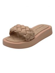 STEPHAN Klapki w kolorze beżowym rozmiar: 36. Brązowe klapki Stephan, bez wzorów, klasyczne, z otwartym noskiem, bez obcasa, bez zapięcia. Za 47.82 zł.