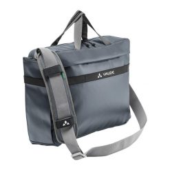 Torba na rower VAUDE Mineo. Szare torby na laptopa Vaude, bez wzorów, z materiału. Za 631.05 zł.