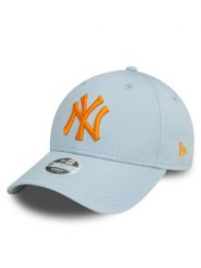 New Era Czapka z daszkiem League Essential 9Forty New York Yankees 60595165 Błękitny. Niebieskie czapki z daszkiem New Era, bez wzorów, z bawełny. Za 99.99 zł.