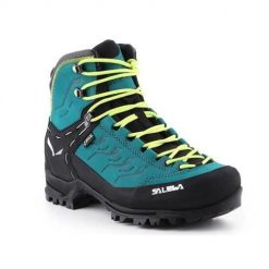Buty trekkingowe damskie Salewa WS Rapace Gtx. Niebieskie buty trekkingowe Salewa, z gore-texu, za kostkę, bez zapięcia. Za 1,313.00 zł.