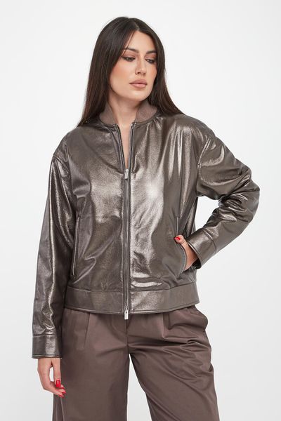 Kurtka skórzana damska PESERICO. Kurtki Peserico, bez wzorów, bez kaptura. Za 9,599.00 zł.