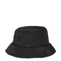 Zimowy kapelusz typu bucket. Czarne kapelusze adidas, na zimę, bez wzorów, z materiału, wizytowe. Za 129.00 zł.