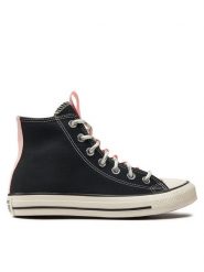Converse Trampki Chuck Taylor All Star Grid A08101C Czarny. Czarne trampki Converse, bez wzorów, z materiału, retro, bez zapięcia. Za 229.99 zł.