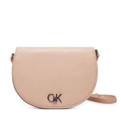 Torebka Calvin Klein. Czerwone listonoszki Calvin Klein, bez wzorów, bez dodatków. Za 309.99 zł.