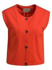 Smith & Soul Bluzka w kolorze czerwonym rozmiar: M. Czerwone bluzki Smith & Soul, m, bez wzorów, bez kołnierzyka, bez ramiączek. Za 126.99 zł.