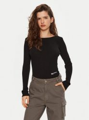 Karl Lagerfeld Jeans Body A1W18024 Czarny Slim Fit. Czarne body i gorsety Karl Lagerfeld Jeans, bez wzorów, z jeansu, bez ramiączek. Za 319.99 zł.