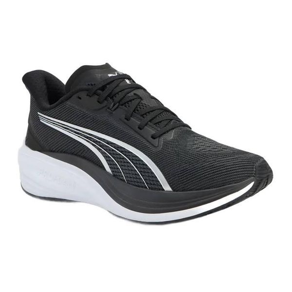 Buty do biegania PUMA Darter Pro. Czarne buty do biegania Puma, bez wzorów, bez zapięcia, do biegania. Za 289.99 zł.