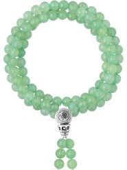 Pearline Bransoletka z elementem ozdobnym rozmiar: 50 cm. Zielone bransoletki Pearline, srebrne. Za 217.99 zł.