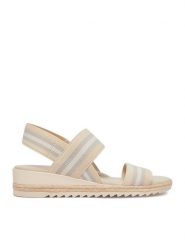 Go Soft Sandały CEO-R25AW01005 Beżowy. Brązowe sandały GO SOFT, bez wzorów, z materiału, bez obcasa, na płaskiej podeszwie, bez zapięcia. Za 129.99 zł.