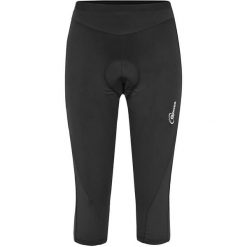 Szorty damskie Gonso Lecce. Czarne szorty sportowe Gonso, bez wzorów, z materiału, rowerowe. Za 336.55 zł.