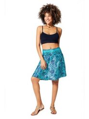 Ipanima Spódnica w kolorze niebieskim rozmiar: 34-40. Niebieskie spódnice Ipanima, bez wzorów, midi. Za 65.99 zł.