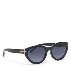 Okulary przeciwsłoneczne BOSS. Czarne okulary przeciwsłoneczne Boss, bez wzorów. Za 629.99 zł.