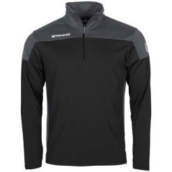 Bluza dresowa 1/4 z zamkiem błyskawicznym Stanno Pride. Czarne bluzy bez kaptura STANNO, m, bez wzorów, z dresówki, bez kaptura, na fitness i siłownię. Za 238.00 zł.
