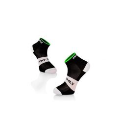 Krótkie skarpetki rowerowe Skinlife Czarno-Białe. Białe skarpetki TRY TO FLY, bez wzorów. W wyprzedaży za 58.09 zł.