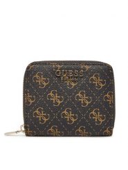 Guess Mały Portfel Damski SWQE85 00137 Brązowy. Brązowe portfele Guess, z aplikacjami, ze skóry. Za 159.99 zł.