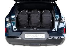 Torby Do Bagażnika Opel Grandland Ev 2024+ 3Szt Kjust. Czarne torby podróżne KJUST, bez wzorów, z kauczuku. Za 1,140.00 zł.