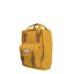Plecak na laptopa Doughnut Macaroon - mustard. Żółte plecaki Doughnut, bez wzorów, bez dodatków. Za 314.99 zł.