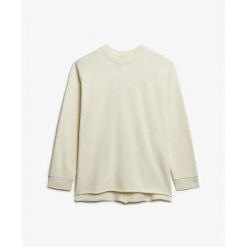 Bluza damska Superdry Studios. Białe bluzy Superdry, s, bez wzorów, z dresówki, wizytowe, bez ramiączek, z kapturem. Za 248.95 zł.