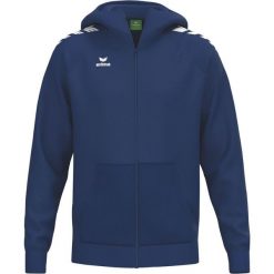 Kurtka z kapturem Erima Cmpt Wings Blue Junior. Czarne kurtki Erima, bez wzorów, z materiału, sportowe, z kapturem. Za 329.99 zł.