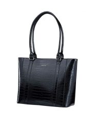 Puccini Shopper bag w kolorze czarnym - 42 x 30 x 16 cm rozmiar: onesize. Czarne shopper bag Puccini, bez wzorów, z materiału, na ramię, bez dodatków. Za 231.13 zł.