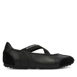 Baleriny Palladium. Czarne baleriny Palladium, bez wzorów, bez obcasa, bez zapięcia. Za 459.99 zł.