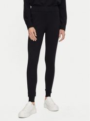Athlecia Spodnie dresowe Dava W Knitted EA243385 Czarny Regular Fit. Czarne spodnie dresowe Athlecia, bez wzorów, z dresówki. Za 139.99 zł.