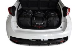Torby Do Bagażnika Honda Civic Hatchback 2012-2017 4Szt Kjust. Czarne torby podróżne KJUST, bez wzorów, z kauczuku. Za 1,221.00 zł.