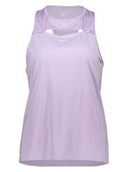 Reebok Top sportowy "Athletic" w kolorze fioletowym rozmiar: L. Różowe topy sportowe Reebok, l, bez wzorów, z materiału, outdoorowe. Za 70.57 zł.