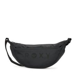 Torebka Roxy. Czarne listonoszki Roxy, bez wzorów, bez dodatków. Za 99.99 zł.
